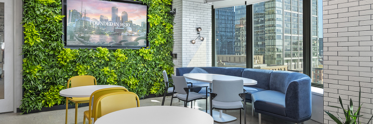 Ebbrell Architecture + Design completes design <br>of 15,500 s/f Meet Boston office 